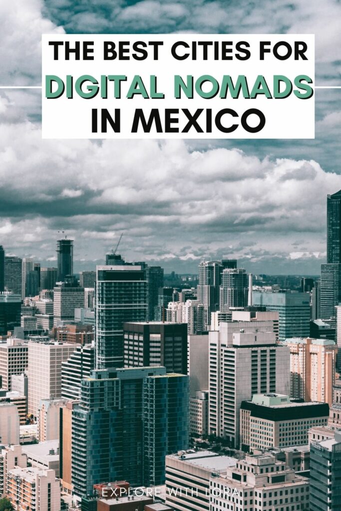 best cities in mexico for digital nomads pin
