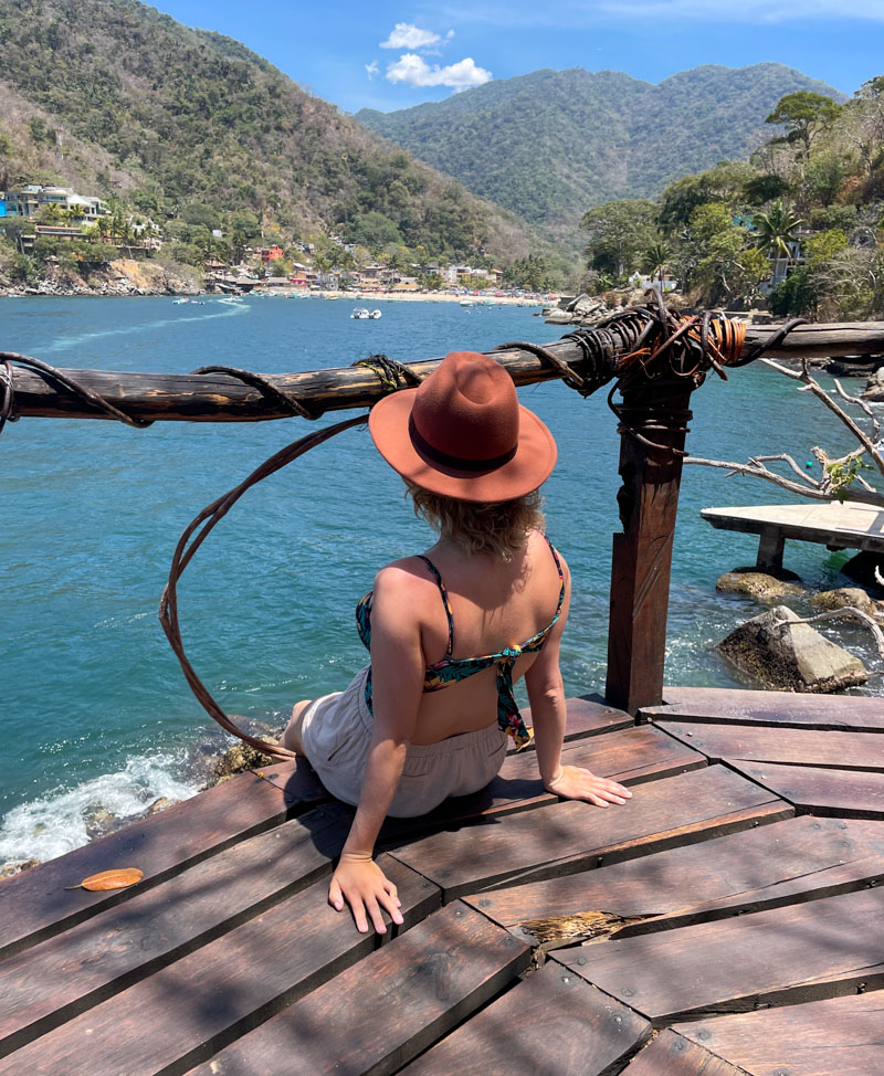 lora hiking in puerto vallarta