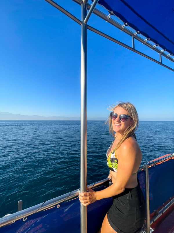 lora On the boat to Marietas Islands