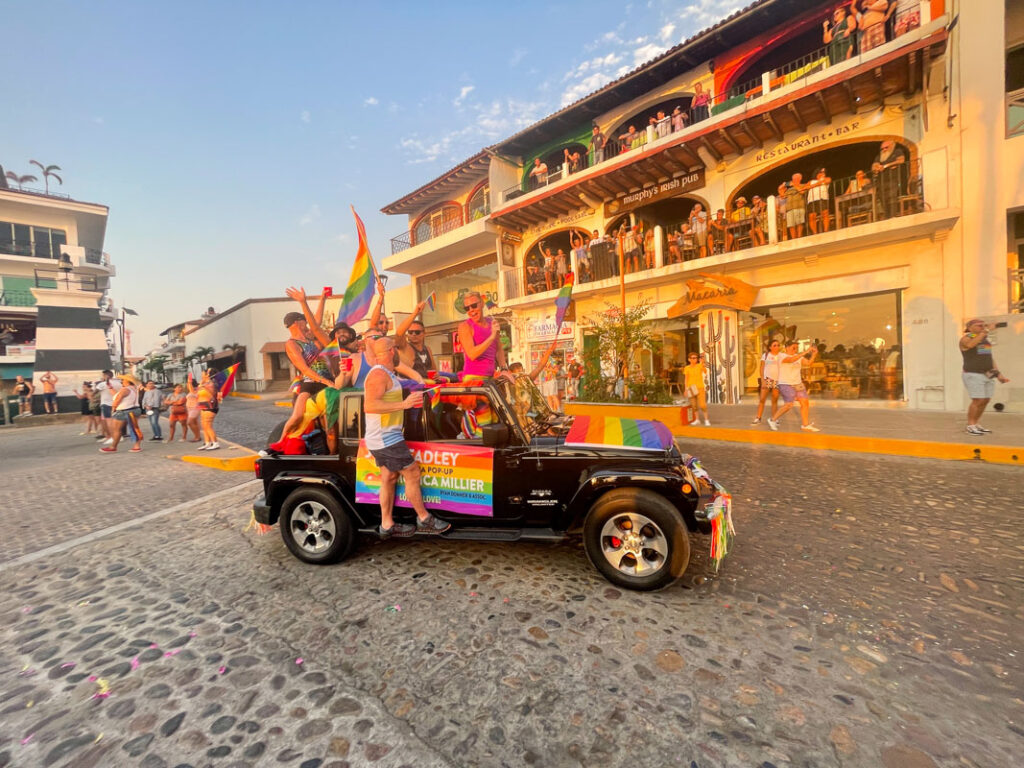 Pride celebrations in puerto vallarta mexico