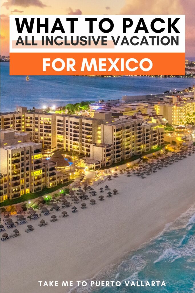 what to pack when going to mexico all-inclusive pin