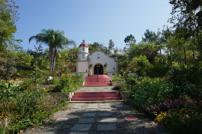 church at the Puerto Vallarta Botanical Garden