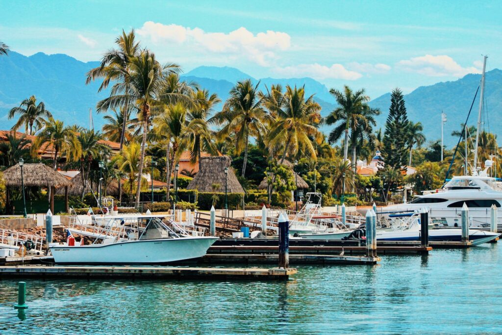 boats in nuevo vallarta